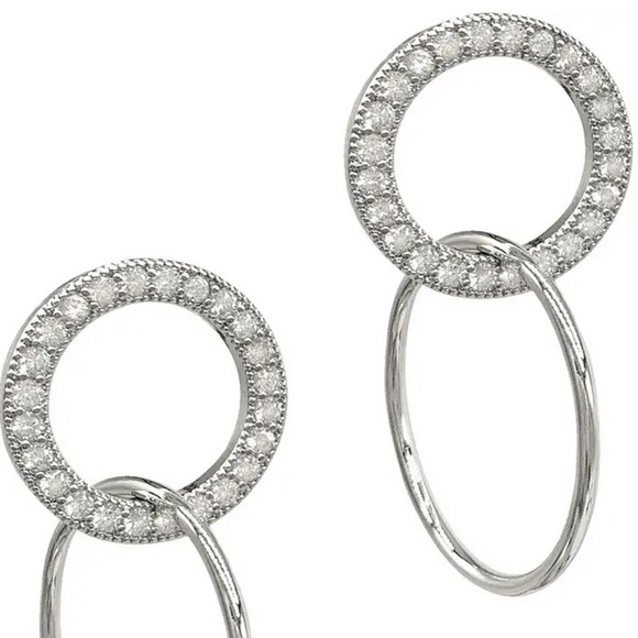 ADORNIA | White Rhodium Circle Drop Earrings
ADORNIA New With Tags NWT S… - Picture 6 of 6